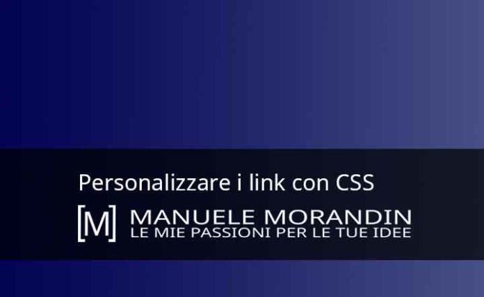 Personalizzare i link con CSS