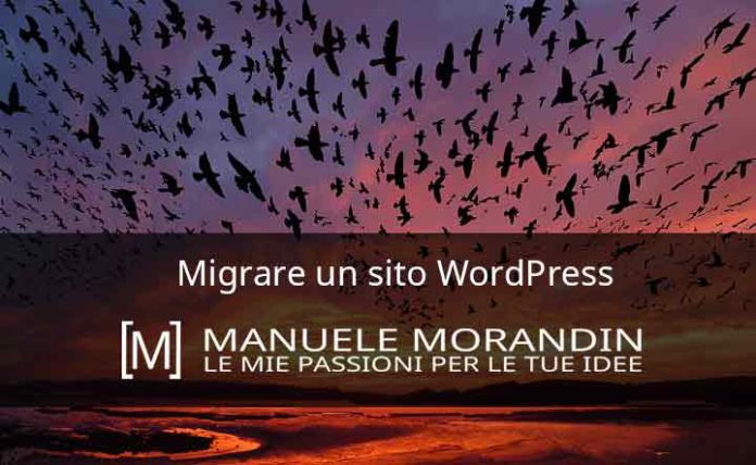 Migrare un sito Wordpress
