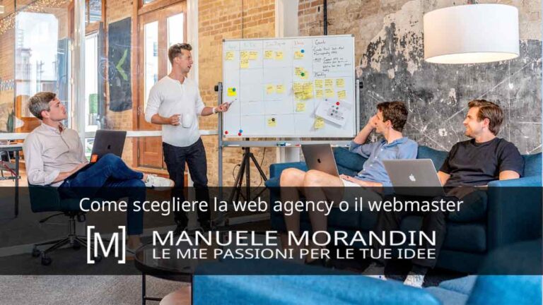 Scegliere la web agency o il webmaster